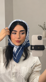 مینی اسکارف کد ۰۲۷۳